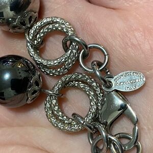 Simona Collini Italian- stainless steel bracelet